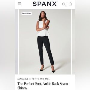 SPANX black medium classic pants